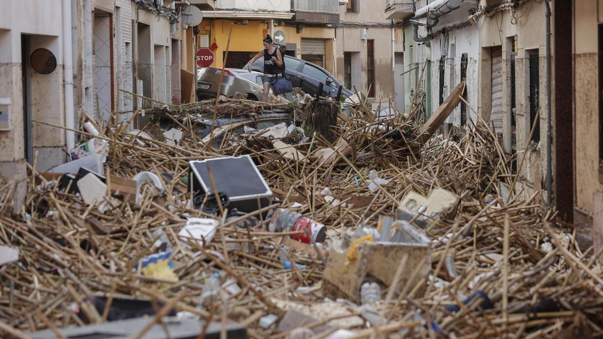 así fue el vuelo sobre la zona cero el día después de la DANA