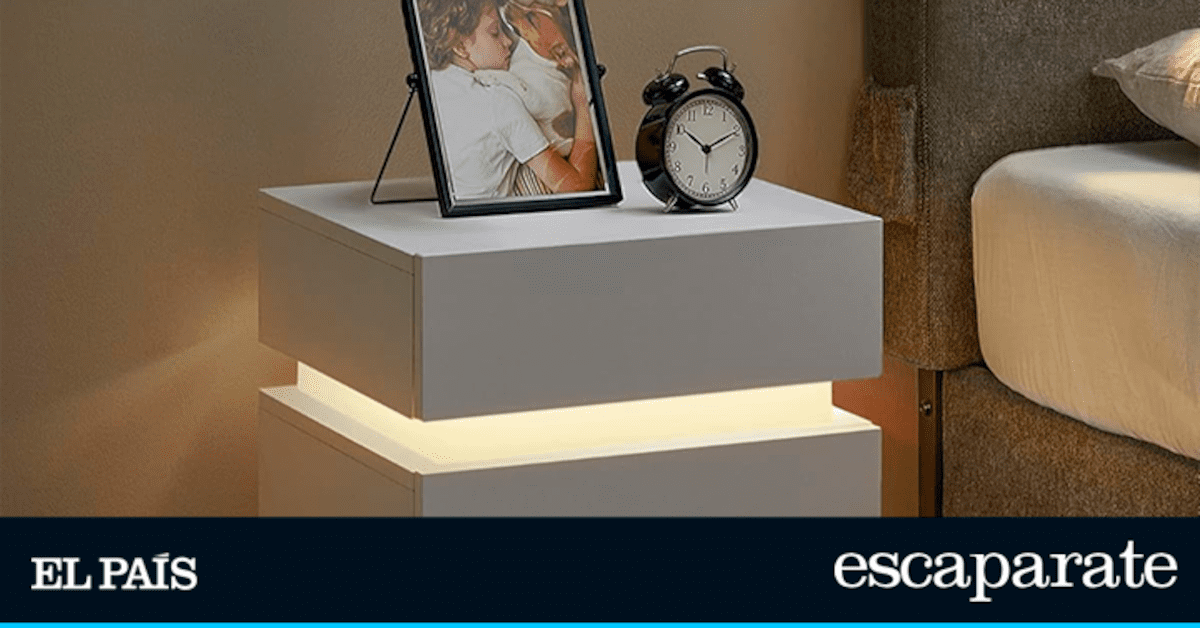 Con esta mesita de noche con luz LED integrada ya no necesitarás más lámparas | Estilo de vida | Escaparate