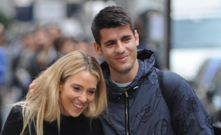 Imágenes del día: la romántica felicitación de Álvaro Morata a Alice Campello en su 30 cumpleaños