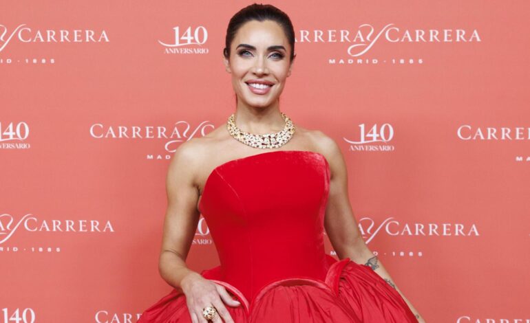 Este es el espectacular collar que ha lucido Pilar Rubio con más de 2.800 diamantes y exquisitos rubíes