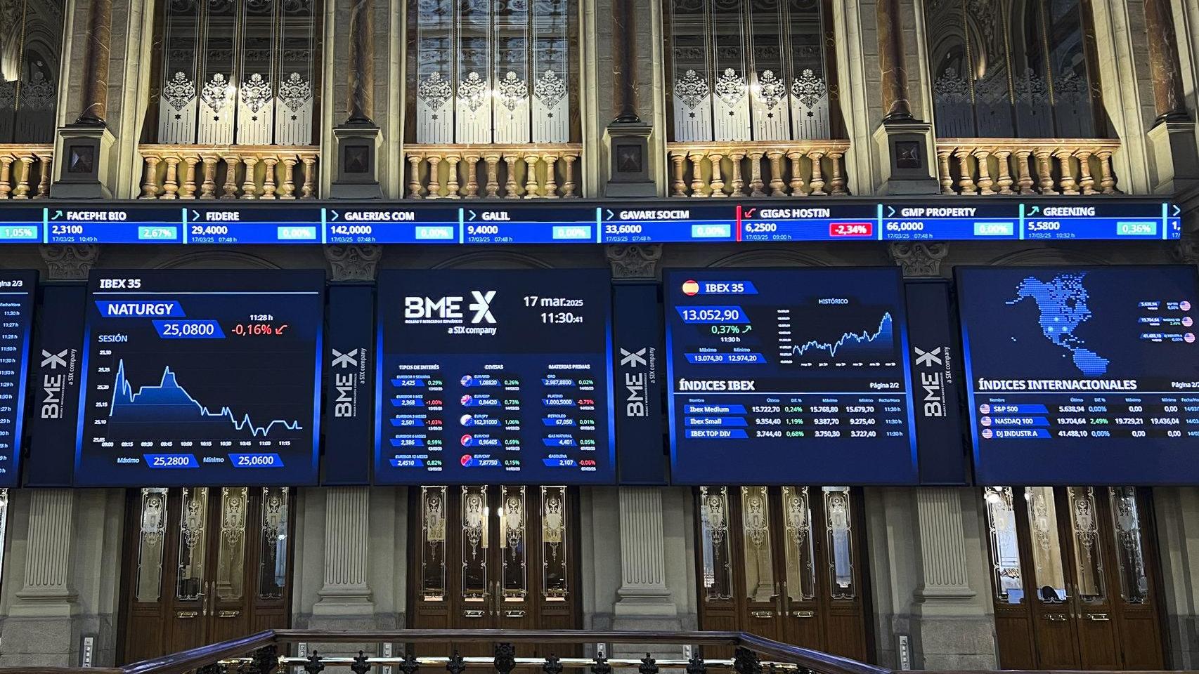 Ibex 35, la bolsa en directo hoy