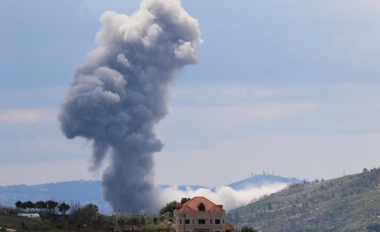 Israel bombardea el sur del Líbano en respuesta a ataques aéreos cuya autoría Hezbolá no reconoce