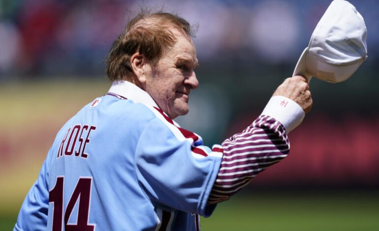 El lado oscuro de Pete Rose, la leyenda del béisbol que Trump quiere reivindicar