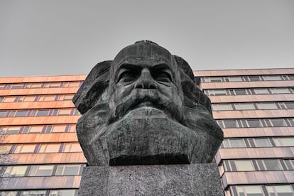 El monumento a Karl Marx, popularmente conocido como 