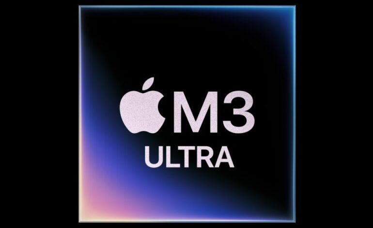 Apple M3 Ultra, tope de gama absoluto