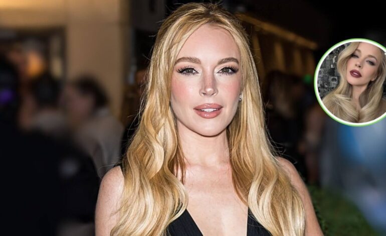 Lindsay Lohan cambia de look y apuesta por un nuevo rubio