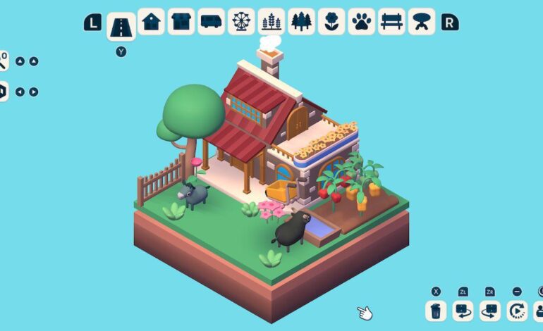 Si tu parte favorita de Animal Crossing es la decoración, no te pierdas el nuevo juego barato de construcción de ciudades para Switch