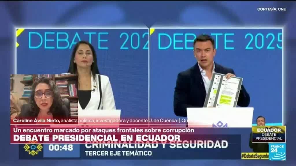 Caroline Ávila Nieto: "No fue un debate de propuestas, fue un debate de contrastaciones"