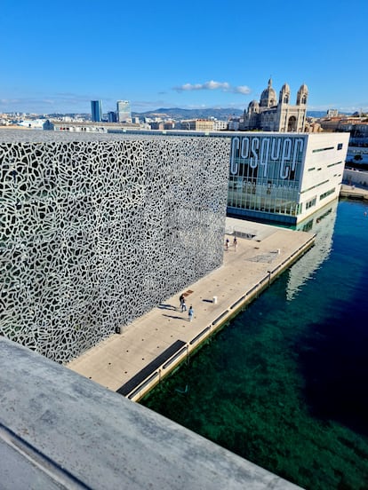 El Museo de Civilizaciones de Europa y Mediterráneo (Mucem), en Marsella (Francia).