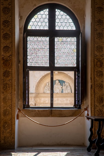 Interior del Palacio Ducal de Urbino (Italia).