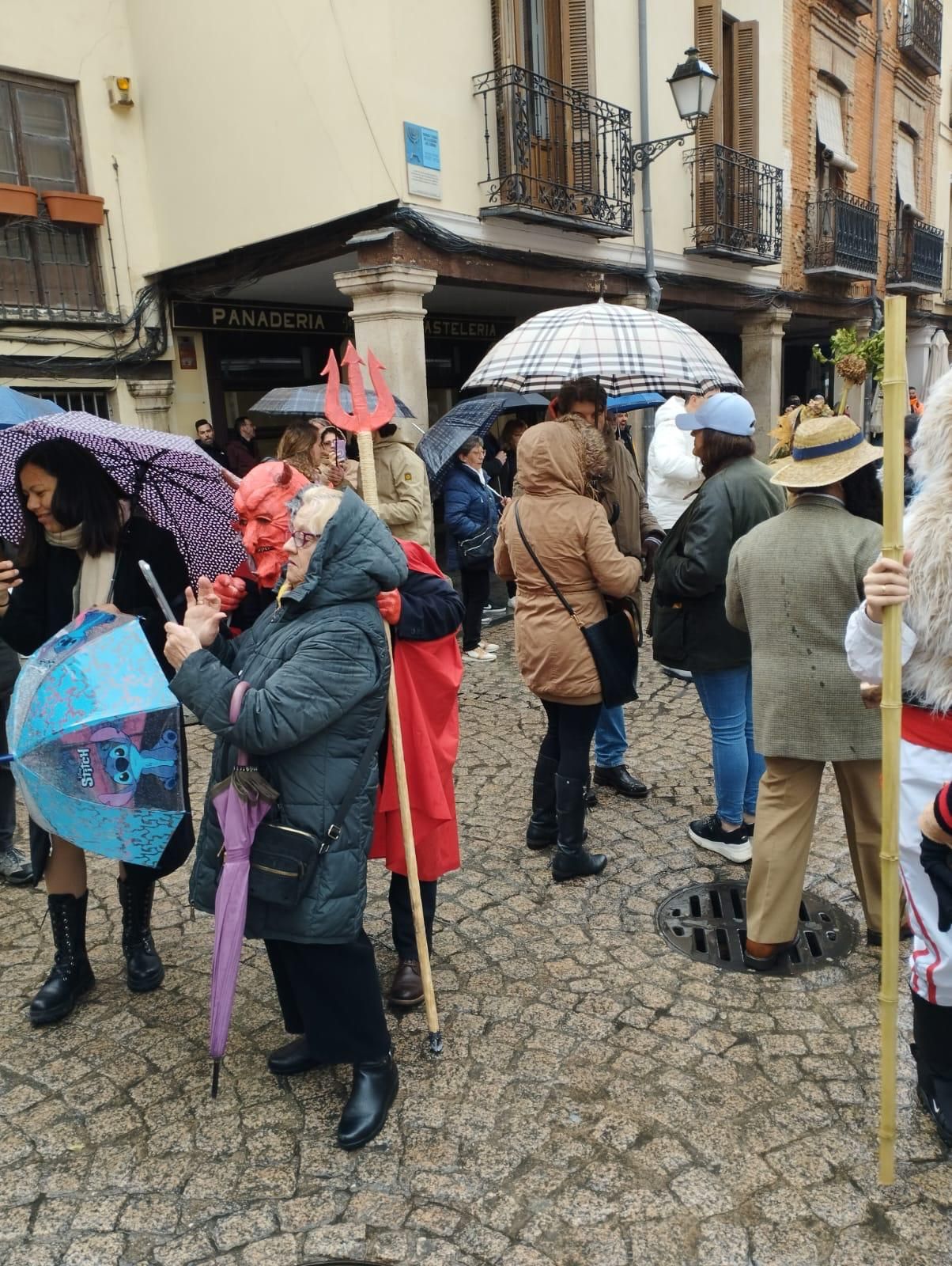 Las imágenes del Antroxu por Alcalá de Henares