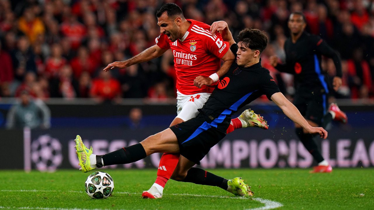 ¿Se debió anular la roja a Pau Cubarsí en el Benfica