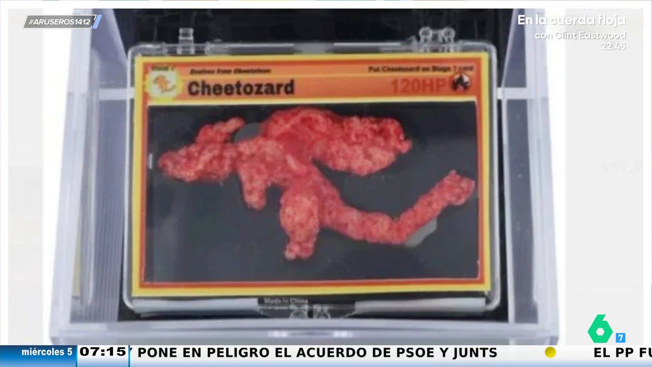 Alfonso Arús, tras saber que han pagado 88.000 dólares por un Cheeto con forma del Pokémon Charizard: «Poco me parece»