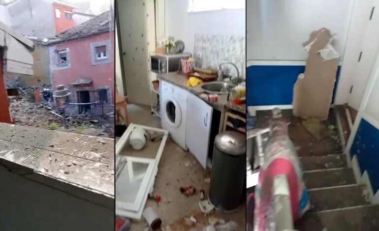 La apocalíptica imagen que se encontraron los vecinos de Mieres afectados por la explosión: "Fue como si estallara una bomba"