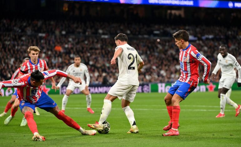 Una rotura de cintura de Brahim a Giménez le da la victoria al Real Madrid ante el Atleti