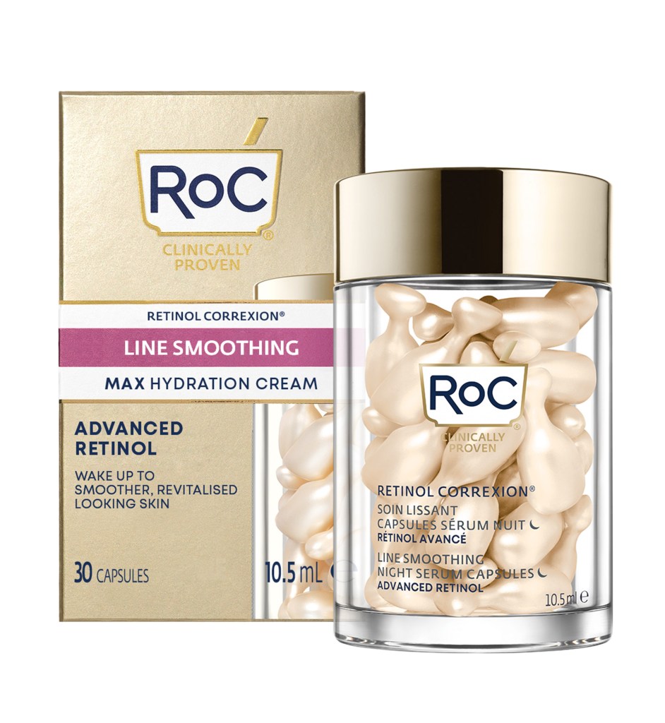 Línea de retinol Correxion 'Roc Smooting'