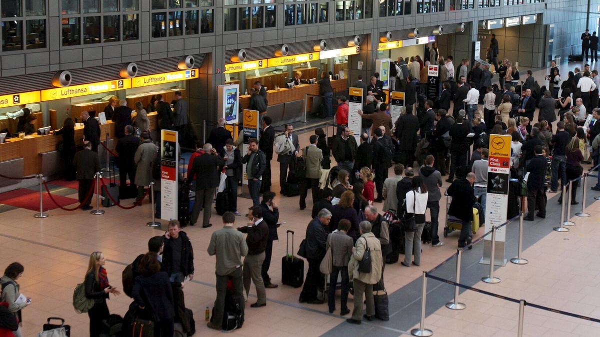 Una huelga en el aeropuerto de Hamburgo deja sin operar 40 vuelos hacia y desde España