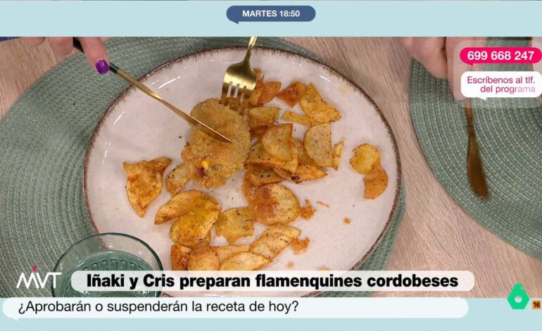 Clases de cocina con Carlos Maldonado: receta de flamenquín cordobés