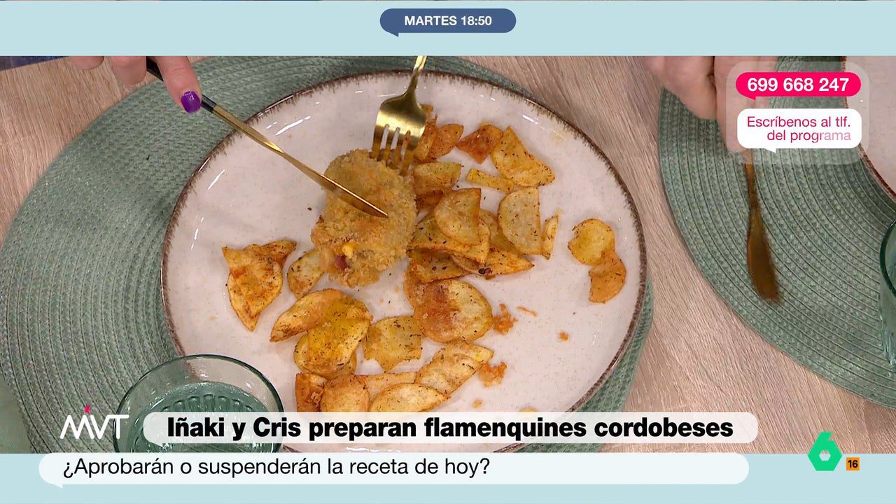 Clases de cocina con Carlos Maldonado: receta de flamenquín cordobés