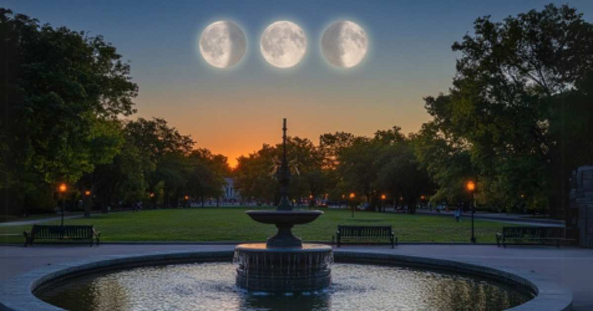 Así está la Luna hoy, lunes 10 de marzo de 2025