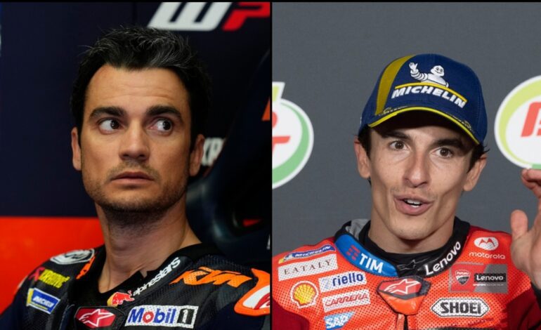 El genial ‘vacile’ de Márquez a Pedrosa que acabó con Marc emocionado: «Tenías podios ¿eh, Dani?»