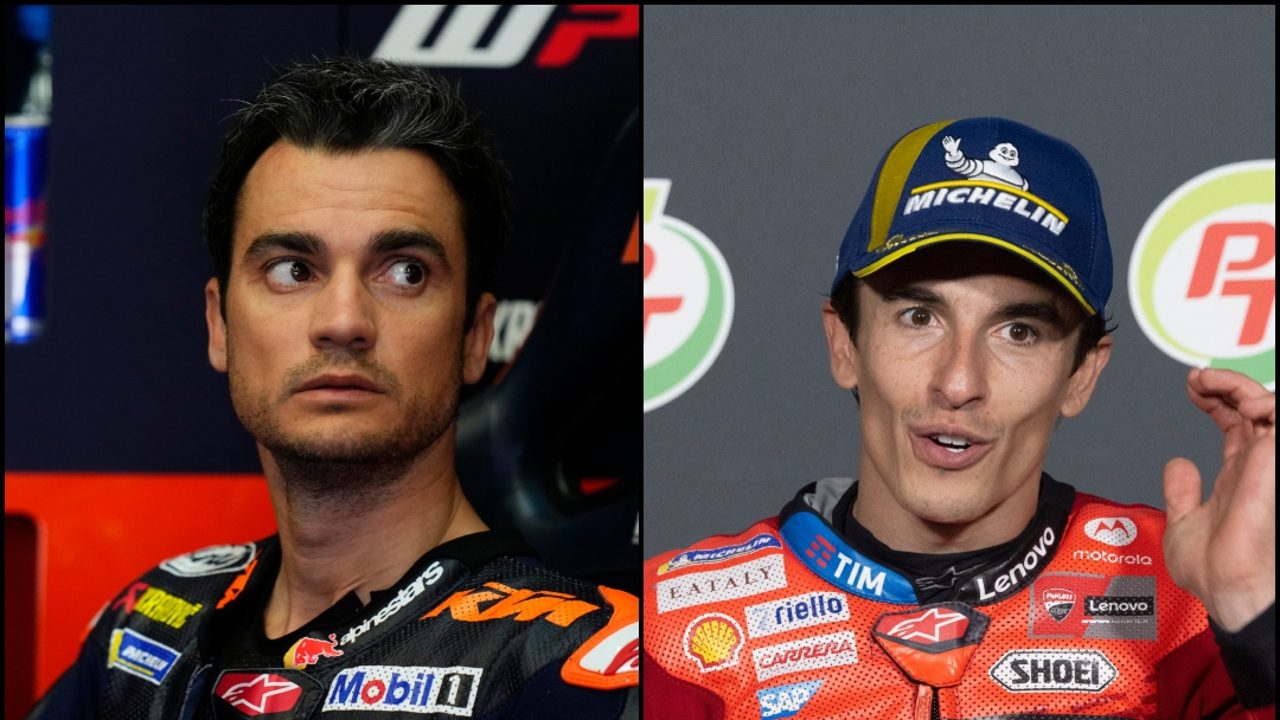 El genial ‘vacile’ de Márquez a Pedrosa que acabó con Marc emocionado: «Tenías podios ¿eh, Dani?»