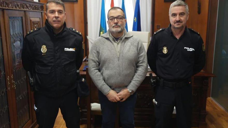 Juan Luis García Ampudia, nuevo jefe de la Policía en Langreo