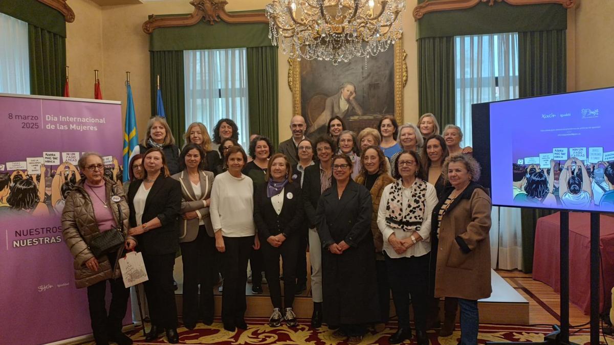 Gijón espolea el 8M bajo el lema: «Nuestros derechos. Nuestras libertades»