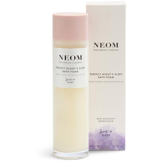 La espuma de baño de sueño de la noche perfecta de Neom. Precio: 26.45 euros