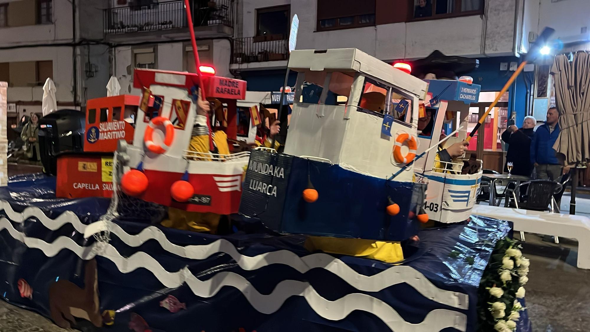 El carnaval lleno de fantasía Luarca