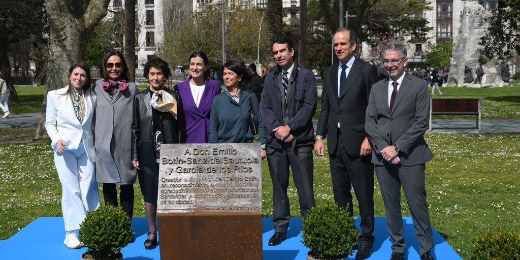 Santander reconoce la figura y compromiso de Emilio Botín y su «huella imborrable» en la ciudad