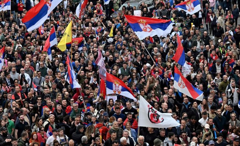 Serbia, un país echado a la calle