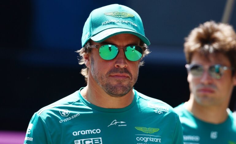 Fernando Alonso sigue ‘bailando’ a Stroll y es la única esperanza de Aston Martin