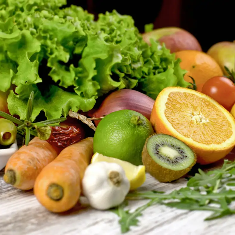 Frutas y verduras de invierno