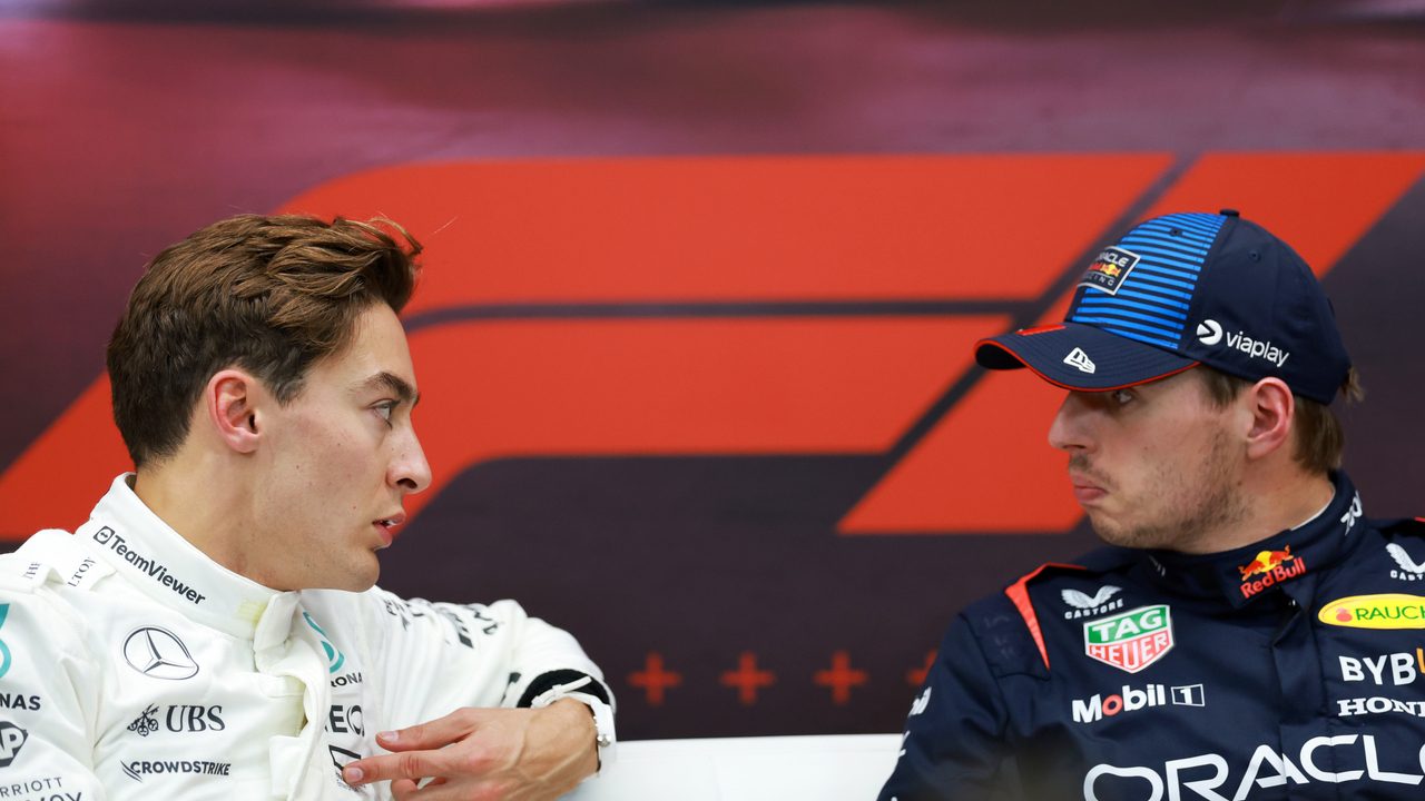 Russell se vuelve a pronunciar sobre su encontronazo con Verstappen: "Yo no me echo atrás, pero otros…"