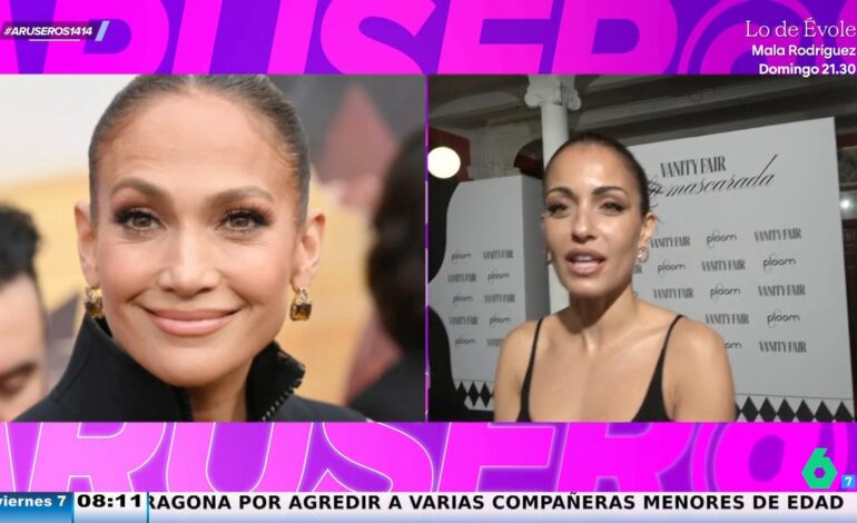 Alfonso Arús demuestra el sorprendente parecido de Hiba Abouk y Jennifer Lopez