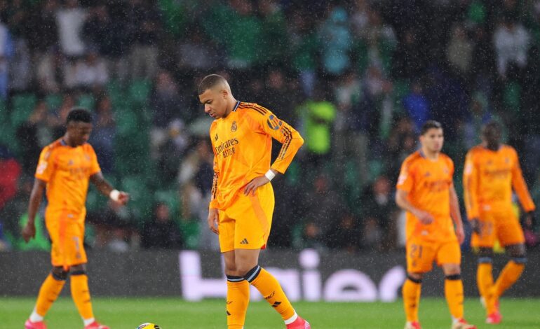 El sorprendente cambio de Kylian Mbappé en el partido frente al Betis