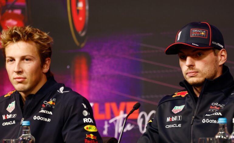 El ‘palo’ de Max Verstappen a Liam Lawson: «Sería más rápido en…»