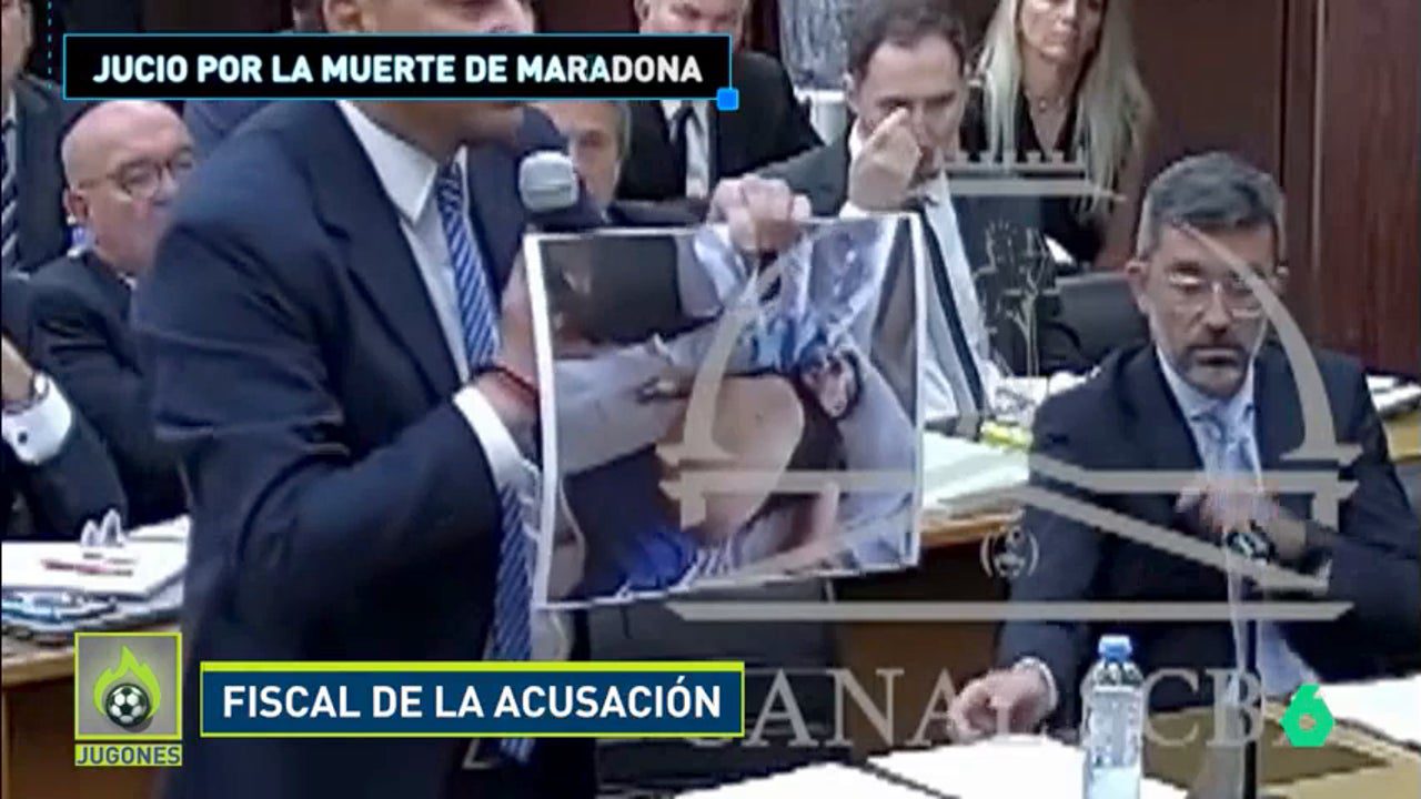 la Fiscalía muestra una imagen impactante antes de su muerte