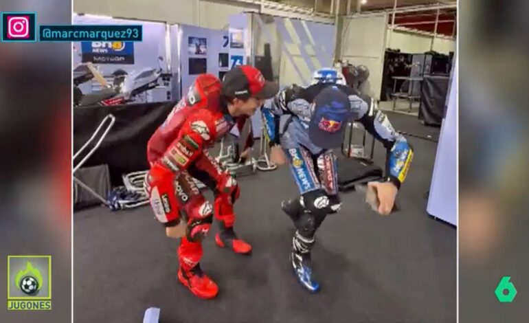 El baile viral de los hermanos Márquez tras un nuevo doblete en Argentina