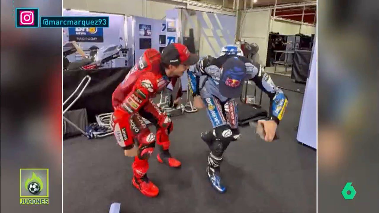 El baile viral de los hermanos Márquez tras un nuevo doblete en Argentina