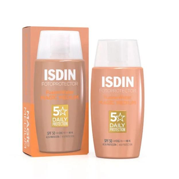 Fusion Water Magic Medum SPF 50 de Isdin.