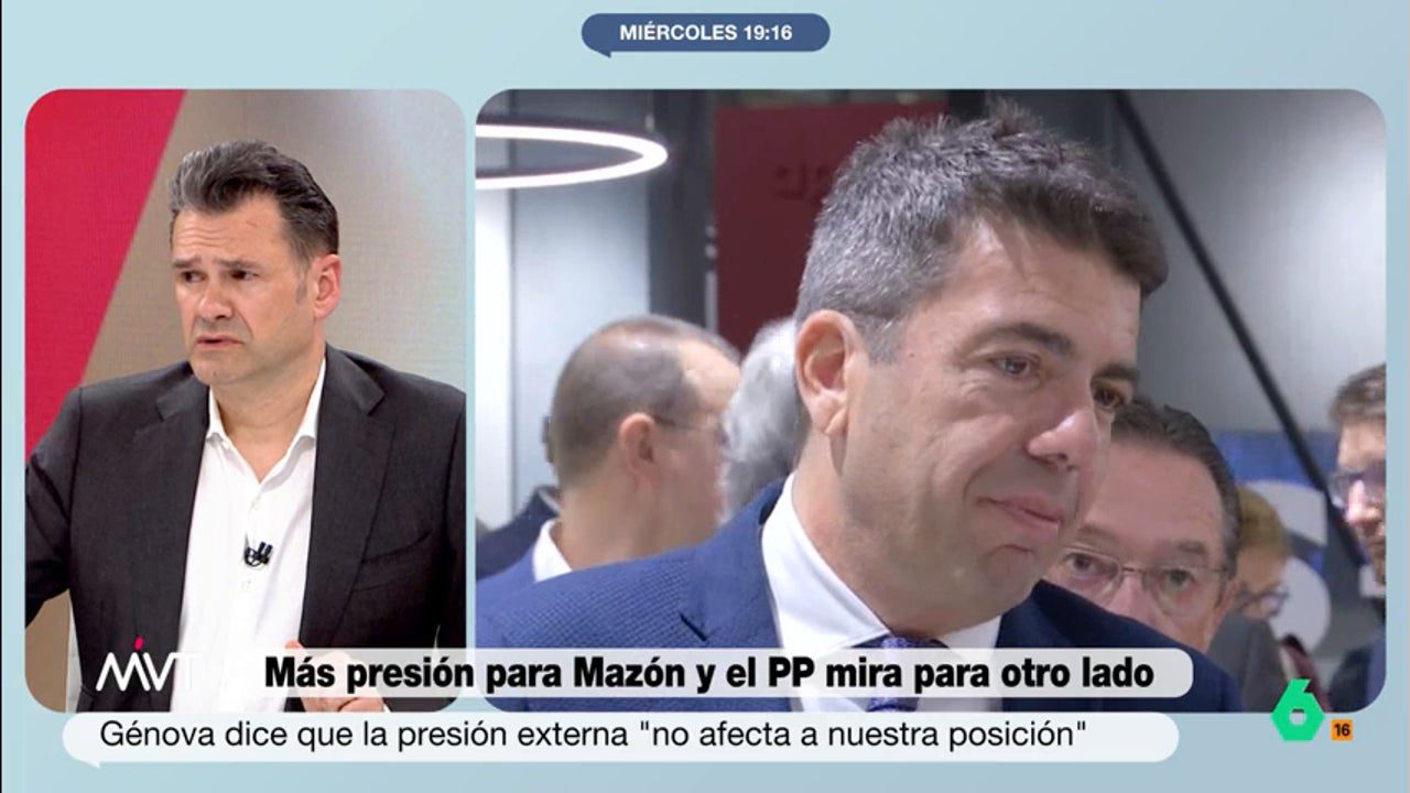 Iñaki López, sobre el futuro político de Carlos Mazón: «Aquí huele a muerto»