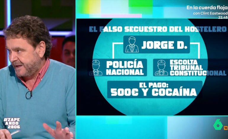 así pagó a dos policías con 500 euros y cocaína