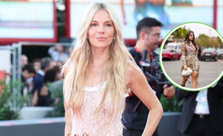 10 vestidos boho de Zara que podrían estar en el armario de Sienna Miller