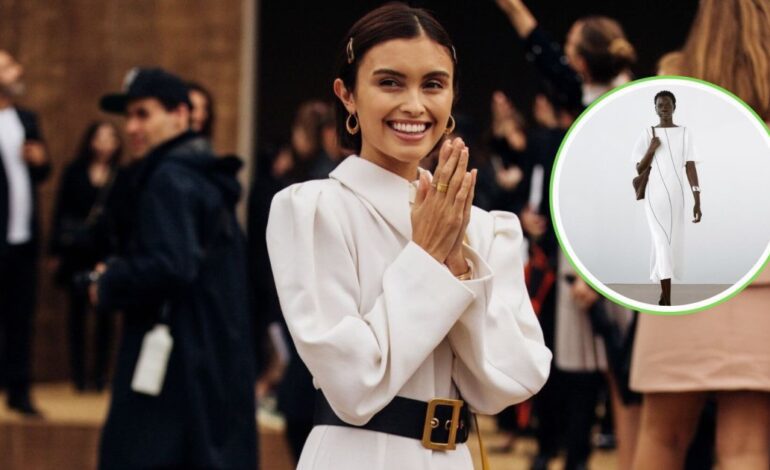 El vestido de Massimo Dutti perfecto para primavera, elegante y estiliza la silueta