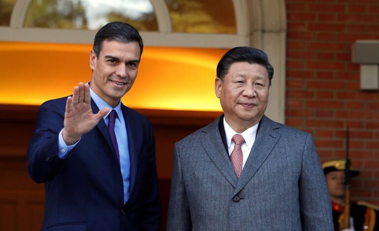 Pedro Sánchez se reunirá con el presidente de China, Xi Jinping, el próximo mes de abril