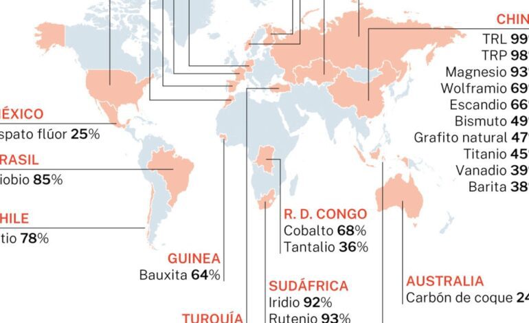 España vuelve a la mina a la búsqueda de «tierras raras»