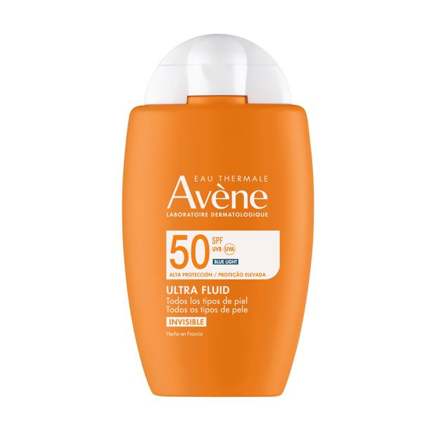 Fluido ultra invisible de Avène. (24.90 euros / 50 ml).