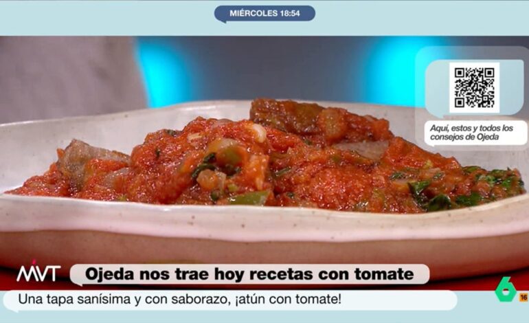 La receta de atún con tomate saludable del nutricionista Pablo Ojeda, paso a paso